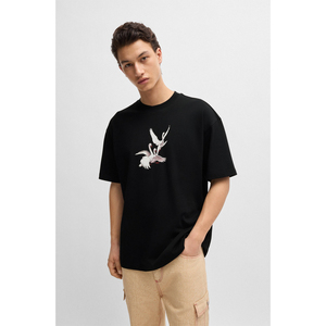 Venta caliente al por mayor de alta calidad 180 250 Gsm algodón gráfico personalizado marca impresa camisetas para hombre liso en blanco camisetas - Product Image 4