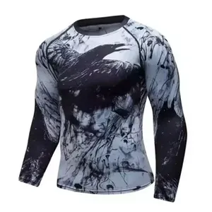 Camiseta de Compresión para Entrenamiento de MMA, BJJ y Grappling, para Deportes y Ejercicio - Product Image 1