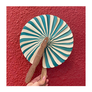 Natural Coconut Leaf Hand Fan Artisan Handmade Eco Friendly Palm Fan For Tropical Decoration Restaurant Hotel Resort Wholesale - Product Image 1