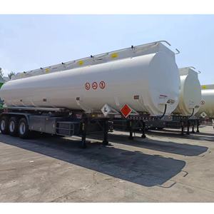 Venta caliente nuevo semirremolque de tanque de combustible de aceite de 3 ejes 45000 litros <span class=keywords><strong>ADR</strong></span> estándar personalizable remolques de camión de acero 12r22.5 neumático - Product Image 4