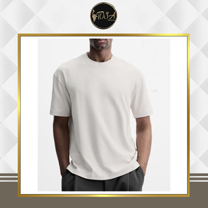 T-shirt homme en coton 100% tricoté, col rond, style moderne et luxueux, de qualité supérieure, séchage rapide, provenant d'un fournisseur réputé. - Product Image 3