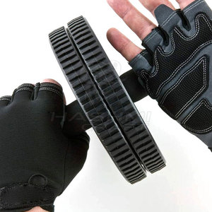 Non <b>Slip</b> Grip Design Breathable Fabric Fitness Gloves For Gym Workout Training And Weightlifting Sessions - Product Image 4