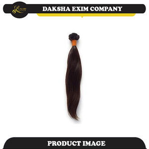 Trama directa de cabello Remy virgen de fábrica india, estilo templo, cabello lacio camboyano brasileño, Color claro, teñido, blanqueado indio - Product Image 4