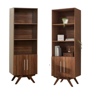 Bibliothèque en bois de teck Bibliothèque Bibliothèque Cabinet Fabrication en Indonésie Design Simple Moderne - Product Image 4