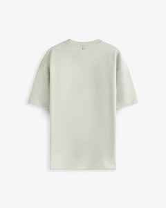 T-shirt formel pour homme en tricot à manches courtes avec détail de ruban, coupe ample, col en coton 100 % respirant - Product Image 2