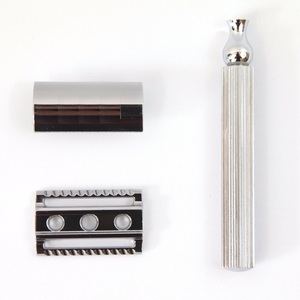 ขายส่งฉลากส่วนตัวกุหลาบทองทองเหลืองผู้ชายโกนความปลอดภัยมีดโกน - Product Image 3