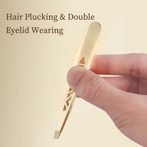 Pinza de Cejas Personalizada de Acero Inoxidable Premium, Punta Puntiaguda, Depilación Precisa, Ligera, Ecológica, de Alta Calidad - Product Image 5