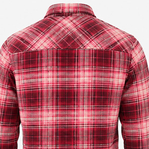 New Customized Cotton Fabric Windproof Breathable <b>Winter</b> Plus Size Adult <b>Men</b> Flannel <b>Shirts</b> At Reasonable Price <b>For</b> Sale - Product Image 4