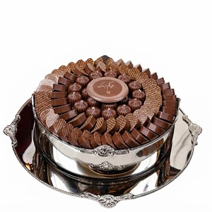 Classic <b>Eid</b> Mubarak Chocolate Arrangement Bowl Premium Assorted Belgian Chocolate <b>Gift</b> Bowl For Holiday & Corporate Events - Product Image 6