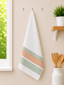 Striped Linen Kitchen Towel Quick Dry Tea Towel Absorbent <b>Drying</b> <b>Cloth</b> for Home Kitchen Cooking Baking - Product Image 2