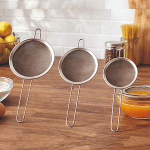 Passoire à thé en acier inoxydable pour ustensiles de cuisine, filtre à café de qualité alimentaire, passoire à mailles fines pour théières et tasses - Product Image 1