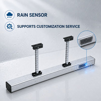 Sensor de Lluvia, Ventilación Automática, Motor para Ventana de Techo, Actuador Eléctrico de Cadena de Alta Potencia 1200N para Ventanas de Ático