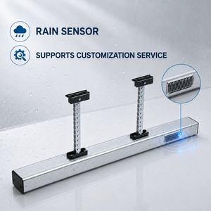 Moteur de ventilation automatique à capteur de pluie pour fenêtre de toit, actionneur électrique à chaîne haute poussée 1200N pour fenêtres de grenier - Product Image 2