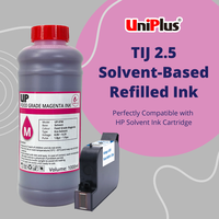 Uniplus tinta isi ulang Magenta Can Grade makanan 1000ml cetak Di cangkang telur