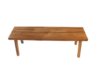 Fournisseur du Vietnam Banc d'extérieur en bois d'acacia antique, rustique, naturel et original pour parc extérieur