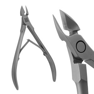 STAHLMANN PRO. Coupe-cuticules professionnel personnalisé en acier inoxydable, finition mate, lame tranchante, ouverture large, durable et portable - Product Image 2