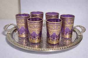 Meilleures ventes : Services à café et à thé en verre, design bohème arabe, écologiques, en coffret cadeau pour les fêtes - JM INTERNATIONAL - Product Image 2