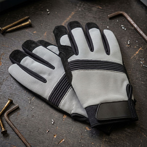 ถุงมือทำงานนิรภัย JNM SAFETY รุ่นพรีเมียม หนังสังเคราะห์ Amara คุณภาพสูง ทนทาน ระบายอากาศได้ดี ป้องกันการเสียดสี - Product Image 4