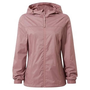 <b>Women's</b> Lightweight Hooded Bomber <b>Jacket</b> Waterproof <b>Zip</b>-<b>Up</b> Breathable Quick-Dry Outerwear for Autumn Hiking & Daily Use 6XL - Product Image 1