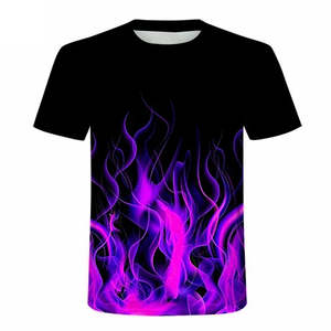 Camiseta de Cuello Redondo de Manga Corta para Hombre, Corte Ajustado, 180 g/m², Poliéster y Algodón, Lisa, Clásica, de Secado Rápido y Transpirable (Tallas S-3XL) - Product Image 1
