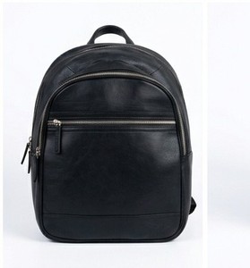 Mochila Vintage de Cuero Genuino para Hombre y Mujer, Ligera y Portátil con Cierre de Cremallera, Asa Suave y Forro de Poliéster para Viajes - Product Image 6