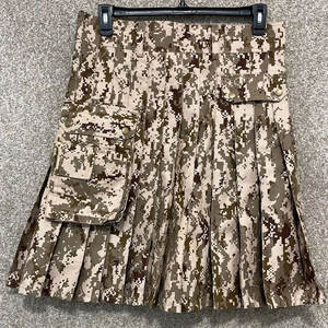 Kilt tactique pour homme, taille 34, camouflage numérique beige, style cargo, 2026, vente en gros, personnalisé OEM ODM - Product Image 2