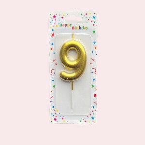 เทียนตัวเลขสีทองขนาด 6 ซม. ยี่ห้อ TOOWIN สำหรับเค้กวันเกิดเด็ก – ตกแต่งโต๊ะของหวานและเบเกอรี่อย่างโรแมนติกและสร้างสรรค์ - Product Image 4