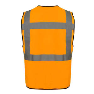 Nouveau design de gilet de sécurité à manches courtes en coton et polyester, gilet de sécurité en gros fabriqué au Pakistan - Product Image 2