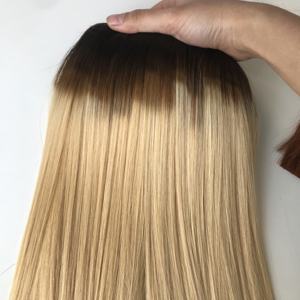 Extensions de cheveux vietnamiens HD Lace Frontal lisses avec fermeture en lot de cheveux humains couleur 1B dentelle transparente brute vente en gros - Product Image 3