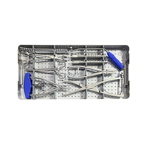 Ensemble d'instruments orthopédiques en acier inoxydable, vis pédiculaire, implant spinal, instruments chirurgicaux approuvés CE ISO - Product Image 4