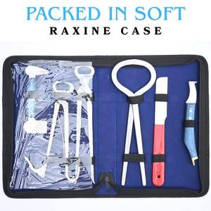 Kit de Herrador para Herraduras con Pulidor, Cortacascos para Potros, Probador de Sensibilidad de Cascos, Cortacascos de 12 pulgadas de ancho y Cuchillo para Alineación de Cascos - Product Image 6