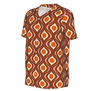 Camiseta Deportiva de Fútbol de Poliéster con Diseño Estampado, Camiseta Deportiva Holgada para Entrenamiento de Béisbol - Product Image 2