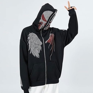Sweat à capuche pour homme de haute qualité, vêtements de sport personnalisés, pull-over en polaire chaud, entraînement, gym, streetwear décontracté - Product Image 4