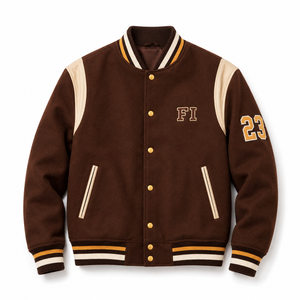 Chaqueta Universitaria de Invierno, Estilo Elegante y Resistente, con Logotipo Bordado, Chaqueta Acolchada Unisex de Moda al por Mayor, Hecho en EE. UU. - Product Image 1