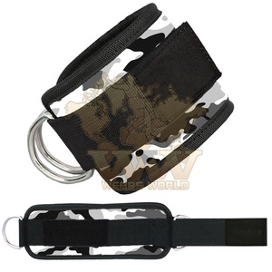 Tobilleras Deportivas Unisex de Neopreno, Transpirables, Acolchadas, Ajustables, con Cierre de Gancho y Bucle Elástico, Protección Integral para Glúteos y Piernas - Product Image 5