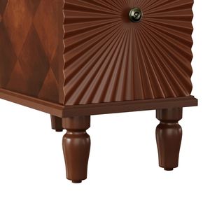 Comodino Moderno Stretto a 2 Cassetti per Soggiorno e Camera da Letto - Previsto Arrivo 16/04/2025 - Product Image 4