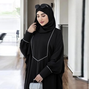 OEM Nikab Lace-Up Headscarf Veil Solid Chiffon Niqab Shawl Long Ethnic Style Islamic Hijab for Muslim Hijab Scarf - Product Image 2