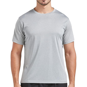 T-shirt de sport décontracté pour homme 100% polyester 180 grammes Dry Fit Course à pied Gym Entraînement Respirant Manches courtes Prix d'usine - Product Image 3