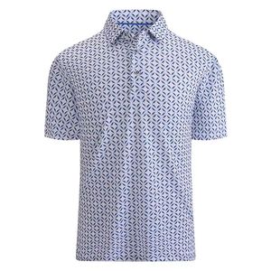 Camisas con Logotipo Impreso Digital Personalizado en la Parte Delantera, 100% Poliéster Tejido, Manga Corta, Secado Rápido, Tallas Grandes, Estilo Casual con Botones para Hombre - Product Image 6