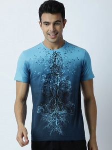 <b>Men's</b> Latest Collection Short Sleeve Casual T-<b>Shirt</b> High Quality Cotton Breathable Custom Colors with Sublimation Print Logo - Product Image 6