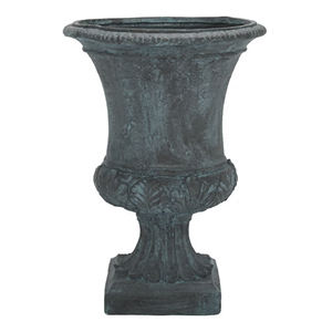 Urna de jardín decorativa para interior y exterior, macetas y jardineras de flores casi naturales, urna decorativa para el hogar - Product Image 5