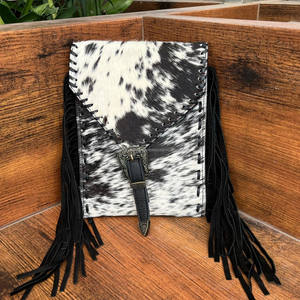 กระเป๋าสะพายข้างหนังวัวหัวเข็มขัดแบบหรูหราขายดีแบรนด์ดังกระเป๋าสะพายข้างหนังแท้สำหรับผู้หญิงกระเป๋าถือแบบตะวันตก - Product Image 3