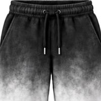 Pantalon de jogging décontracté pour femme Sigma Gamma Rho, tie-dye noir et blanc, avec lettres grecques personnalisées, pour sororité et sport