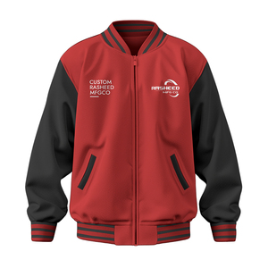 Chaqueta Varsity de Chenille para Hombre con Letras y Parches Personalizados, Chaqueta Universitaria de Béisbol, Proveedor de Ropa al por Mayor OEM ODM - Product Image 3