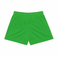 Shorts de sport blancs pour hommes, taille élastique, séchage rapide, respirants, couleur unie, tissu tricoté en polyester, logo XC, cordon de serrage à l'ourlet inférieur