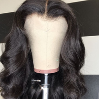 Rambut Asli India Pirang SV3 Berkualitas Terjamin, Wig Lace Front Jahitan Mesin Double Weft, Ujung Tebal, Semua Warna, Bebas Bahan Kimia, 100 gram