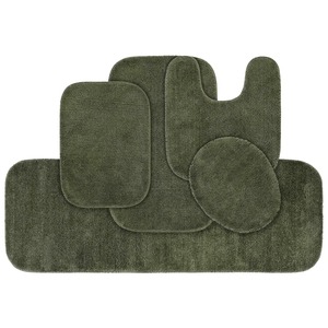 Customised Modern Nordic Anti-Slip Bath <b>Mat</b> Microfiber Polyester TPR Bathroom Carpet <b>Absorbent</b> Floor <b>Mat</b> for Household Toilet - Product Image 2