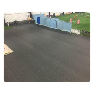 Revêtements de sol en caoutchouc emboîtables pour salle de sport, dalles emboîtables pour salle de sport - Product Image 6