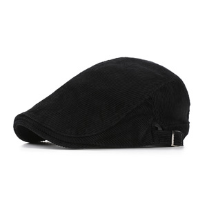 Gorra Plana de Pana Hecha a Mano, Ajustable, Estilo Newsboy, con Serigrafía, Casual, para Regalo Promocional - Product Image 1