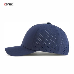 Gorra de Béisbol Azul Marino de 6 Paneles, Transpirable, Impermeable, con Bordado 3D, Ajustable con Botones, Unisex, Deportiva, para Viajes, Aire Libre, Primavera y Verano - Product Image 3